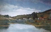 Camille Pissarro The Marne at Chennevieres china oil painting reproduction